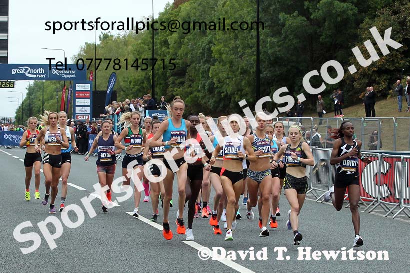 Womens Great North Run. Photo: David T. Hewitson/Sports for All Pics